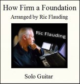 How Firm a Foundation Guitar and Fretted sheet music cover